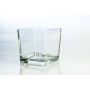 Blumentopf aus Glas KIM AIR, klar, 12x12x12cm