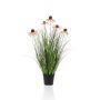 Kunstgras Sonnenhut SHALLA mit Blüten, rosa, 60cm