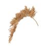 Künstlicher Sorghumhirse Zweig BOTTO mit Ähren, beige-rot, 95cm