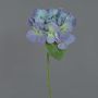 Hortensien Kunstblume CHIDORI, lila-blau-grün, 30cm, Ø13cm