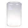 Glas Blumenvase DAVINIA, recycelt, transparent, 30cm, Ø18,5cm