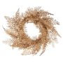 Deko Farnkranz ALASEJA, gold, Ø45cm