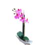 Kunstorchidee Phalaenopsis YANNIE, Schilf, Keramikschale, cerise, 30cm