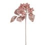 Deko Zweig Holunder VIKTORINE mit Beeren, metallic-roségold, 30cm