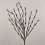 Korallenzweig künstlich aus Kunststoffschaum NAJIM mit Glitzer, schwarz, 110cm