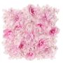 Pfingstrose Dahlie Hortensie Deko Matte EVOLET, rosa, 40x40cm