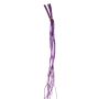Deko Zweige Mitsumata GERY, 3 Stück, getrocknet, violett, 105cm