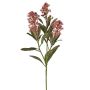 Kunstpflanzen Zweig Skimmie LAUSANA mit Blüten, mauve, 65cm, Ø7cm