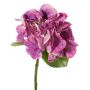 Hortensien Kunstblume CHIDORI, violett-creme, 30cm, Ø13cm
