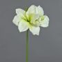 Amaryllis künstlich NARWELA, weiß-grün, 70cm, Ø10-13cm