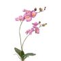 Kunst Phalaenopsis Orchidee NAARA, Steckstab, rosa, 75cm