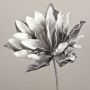 Kunststoffschaum Zweig Agave pygmaea DANINA, grau-weiß, 35cm, Ø30cm