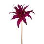 Deko Blume Gartenamaryllis ZARINK, violett-gold, 50cm