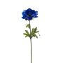 Kunstblume Anemone URASSAYA, dunkelblau, 45cm