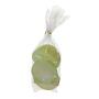 Künstliches Gemüse Zwiebel Stücke AULIKA, 3 Stück, weiß-grün, 4,5cm, Ø7cm