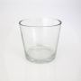Pflanztopf aus Glas ALENA, klar, 16cm, Ø17cm