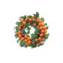 Deko Kranz KERRIE aus Mandarinen, orange, Ø30cm