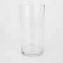 Zylindervase Glas SANSA EARTH, transparent, 30cm, Ø15cm
