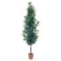 Deko Lorbeer Kegel BRANE, Naturstamm, 210cm