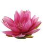 Deko Blüte Lotusblüte SUADO, schwimmend, pink, 6cm, Ø15cm