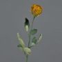 Kunst Rose FREIDA, Eco Collection, orange-gelb, 60cm, Ø4cm