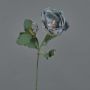 Künstliche Blume Magnolie GARETHO, Eco Collection, grau-blau, 70cm, Ø10cm