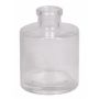 Deko Flasche ORINOCO, Glas, transparent, 8,8cm, Ø6,7cm