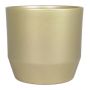 Pflanztopf LENAS, Keramik, perlgold-matt, 18,5cm, Ø19,5cm