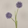 Kunststoffschaum Allium Zweig künstlich CHIRARA, lila, 90cm, Ø10cm