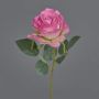 Rose künstlich SIMONY, rosa-pink, 45cm, Ø8cm