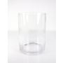 Zylindervase Glas SANSA EARTH, transparent, 25cm, Ø18,5cm
