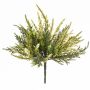 Kunstblume Erika ALMINA auf Steckstab, weiß, 20cm, Ø0,5cm