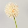 Kunststoffschaum Zierlauch Blume künstlich MERAL, gelb-orange, 80cm, Ø14cm
