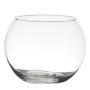 Glasvase TOBI FIRE, Kugel, transparent, 11,5cm, Ø15cm