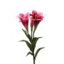 Kunstblumenzweig Oster-Lilie ERISA, pink, 75cm, Ø8-11cm