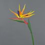 Künstliche Papageienblume LATIFA, orange-violett, 90cm, 17x20cm