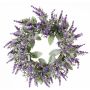 Lavendelkranz künstlich LODOS, violett, Ø30cm