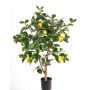 Künstlicher Zitronenbaum ZYPRIAN, Echtstamm, mit Früchten, 85cm