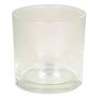 XXL Teelichthalter BRIAN, Glas, transparent, 10cm, Ø10cm