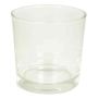 XXL Teelichthalter BRIAN, Glas, transparent, 12,5cm, Ø13cm