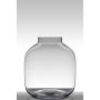Glasvase rund GEORGIA EARTH, transparent, 38cm, Ø34cm