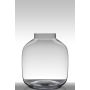 Deko Vase GEORGIA EARTH, Glas, klar, 43cm, Ø38cm