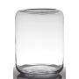 Glasblumenvase EIKE, transparent, 30cm, Ø23cm