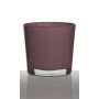 Pflanztopf aus Glas ALENA, altrosa, 11cm, Ø11,5cm