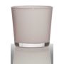 Pflanztopf aus Glas ALENA, hellrosa, 11cm, Ø11,5cm