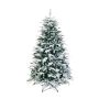 Kunst Weihnachtsbaum ZÜRICH SPEED, beschneit, 225cm, Ø150cm