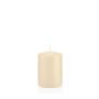 Laternenkerze MAEVA, Stumpen, creme, 10cm, Ø7cm, 42h - Made in Germany