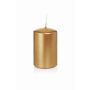 Festliche Stumpenkerze ROSELLA, gold, 8cm, Ø5cm, 18h - Made in Germany