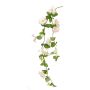 Künstlicher Petunien Zweig MARTHE, rosa-grün, 130cm, Ø4-9cm