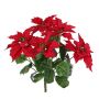 Künstlicher Weihnachtsstern CATIN auf Steckstab, rot, 45cm, Ø20cm